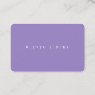 Tarjeta De Visita Minimalist Business Cards