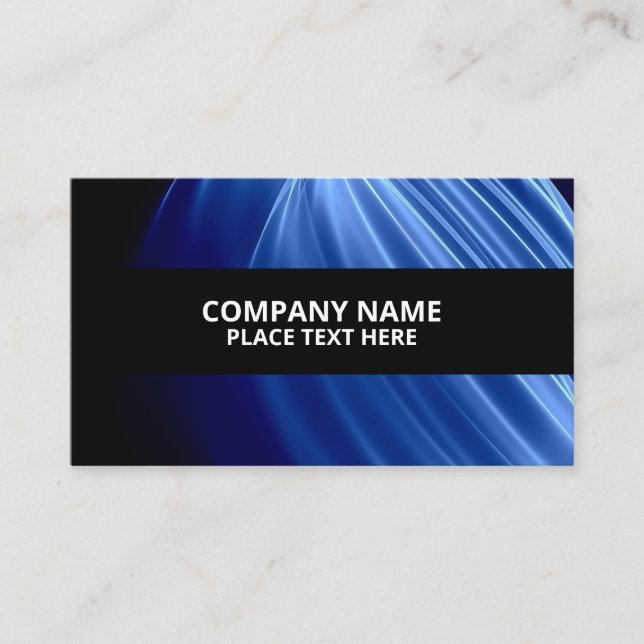 Tarjeta De Visita Minimalist Luxury Sleek Modern Business Cards (Anverso)