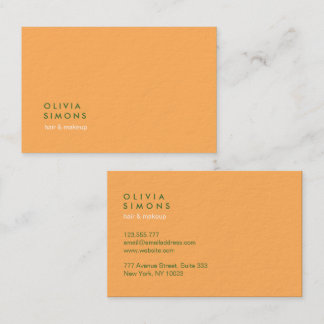 Tarjeta De Visita Minimalist Professional Green Business Cards