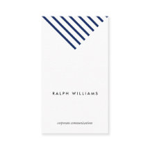 Minimalist simple professional nautical blue lines