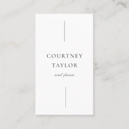 Tarjeta De Visita Minimalist simple professional with QR code