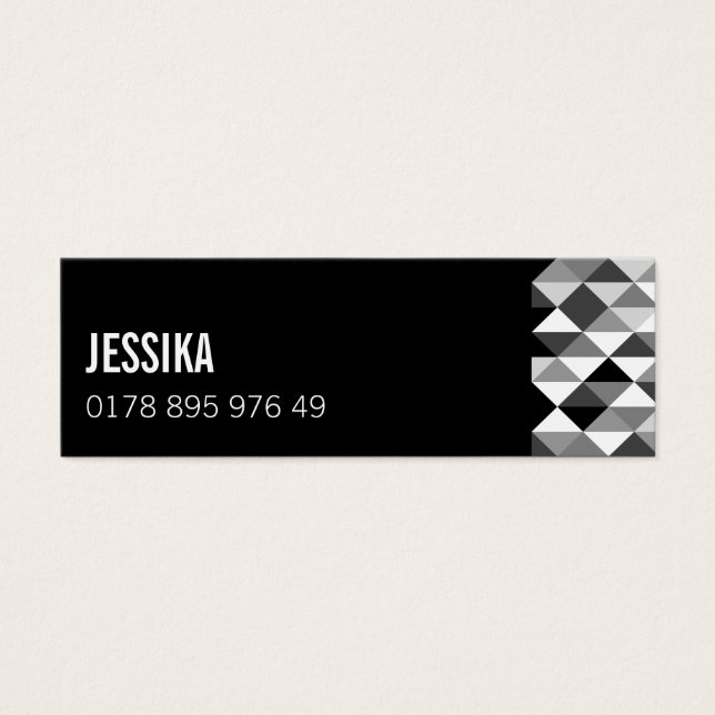 Tarjeta de visita minimalista (Frente)