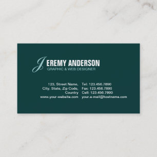 Tarjeta De Visita Minimalista