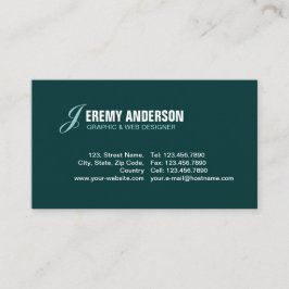 Tarjeta De Visita Minimalista