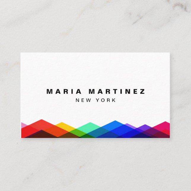 Tarjeta De Visita Minimalista Boutique (Anverso)