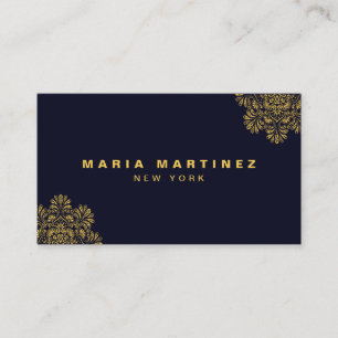 Tarjeta De Visita Minimalista Boutique