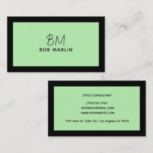Tarjeta De Visita Minimalista Ejecutivo Genérico Profesional Moderno
