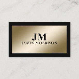 Tarjeta De Visita Minimalista Ejecutivo Profesional Moderno Genérico