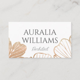 Tarjeta De Visita Minimalista Elegante