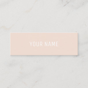 Tarjeta de visita minimalista moderna del