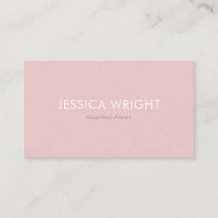 Tarjeta De Visita Minimalista Moderna Profesional