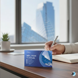 Tarjeta De Visita Minimalista moderno - Elegante y profesional diseñ