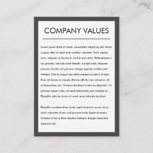 Tarjeta De Visita Minimalista moderno (gris/blanco)