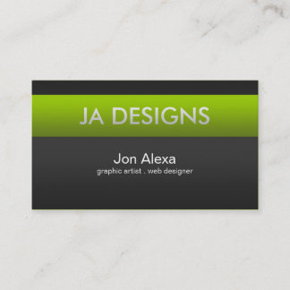 Tarjeta De Visita Minimalista moderno II