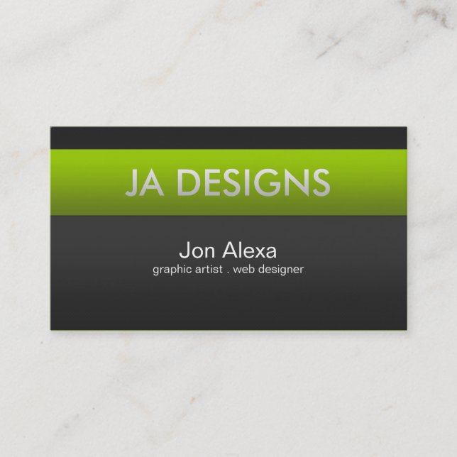 Tarjeta De Visita Minimalista moderno II (Anverso)