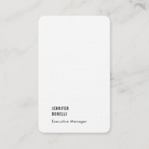 Tarjeta De Visita Minimalista moderno profesional lujo tendencia