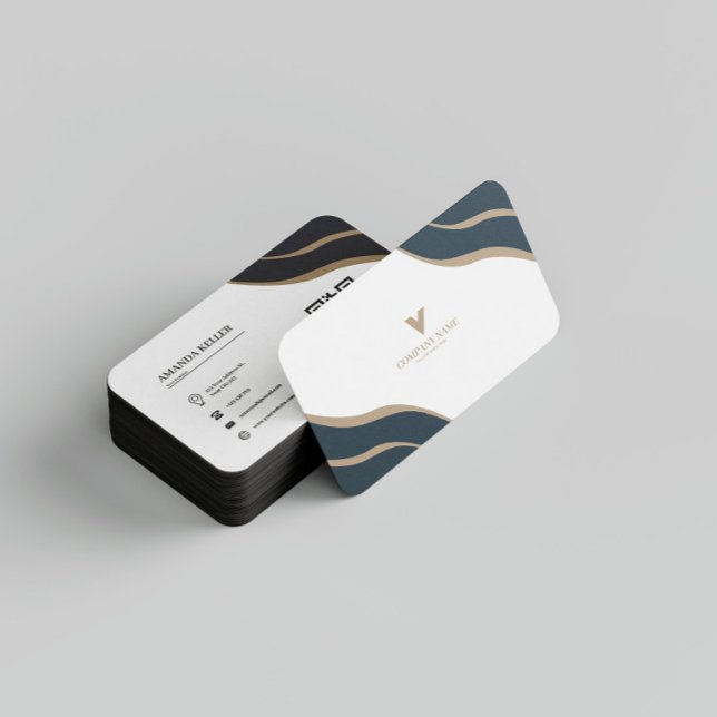 Tarjeta De Visita Minimalista moderno simple (Subido por el creador)