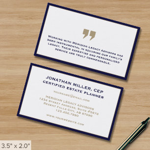 Tarjeta De Visita Minimalista moderno simple