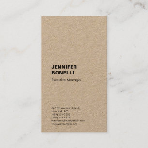Tarjeta De Visita Minimalista moderno y sencillo profesional