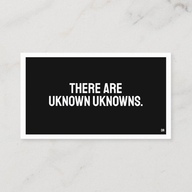 Tarjeta de visita Minimalista POLITIC (Reverso)