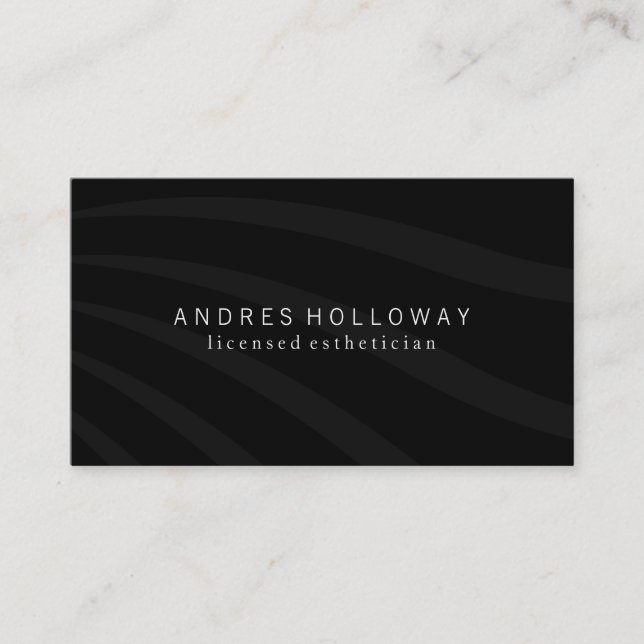 Tarjeta De Visita Minimalista Profesional (Anverso)