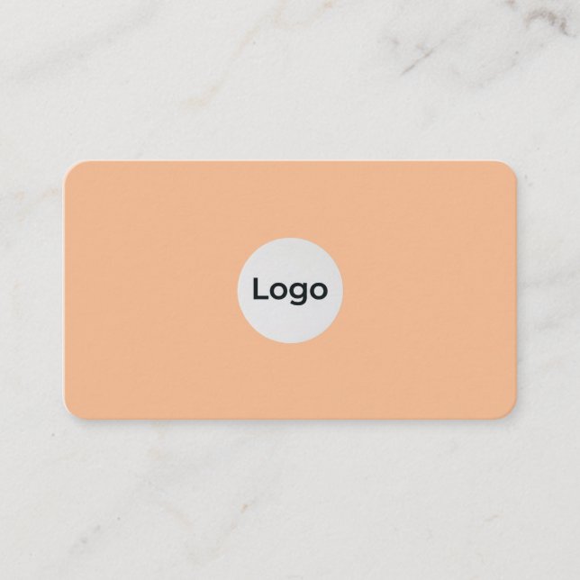 Tarjeta de visita minimalista profesional moderna (Anverso)