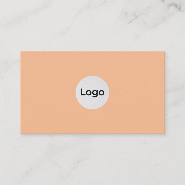 Tarjeta de visita minimalista profesional moderna (Anverso)