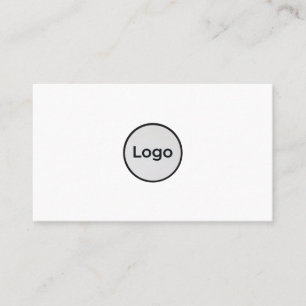 Tarjeta de visita minimalista profesional moderna