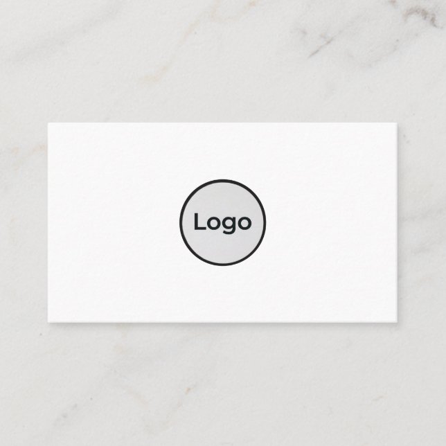 Tarjeta de visita minimalista profesional moderna (Anverso)