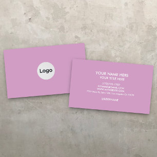 Tarjeta de visita minimalista profesional moderna