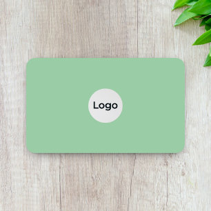 Tarjeta de visita minimalista profesional moderna