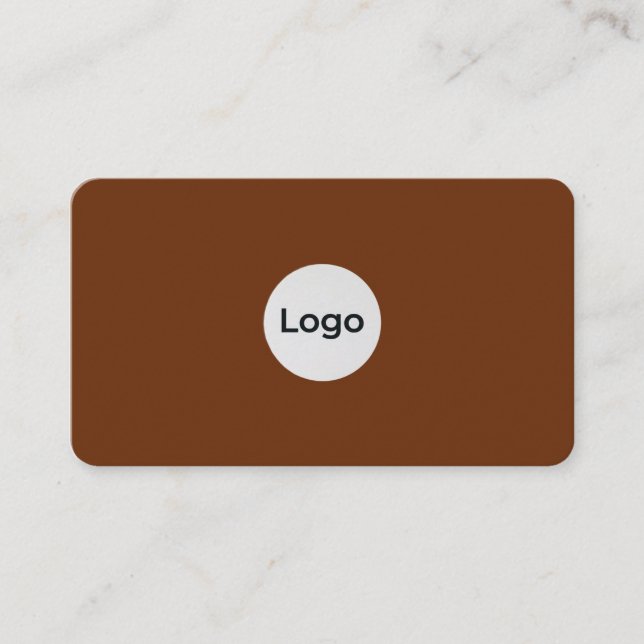 Tarjeta de visita minimalista profesional moderna (Anverso)