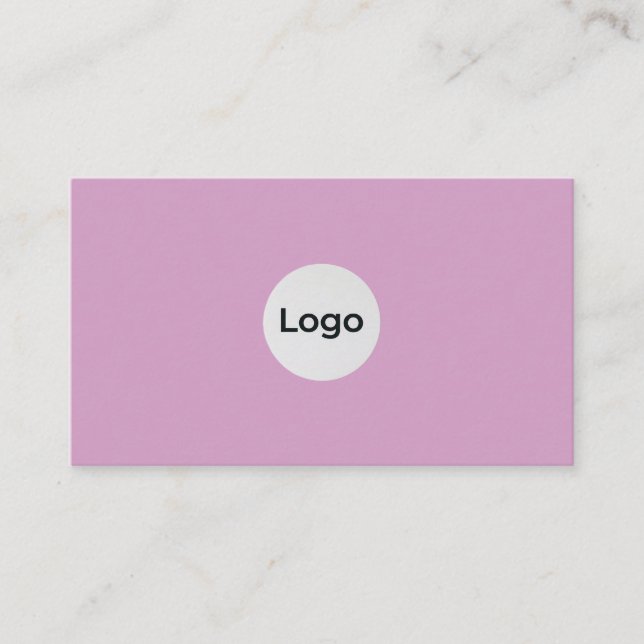 Tarjeta de visita minimalista profesional moderna (Anverso)