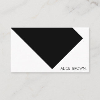 Tarjeta De Visita Minimalista y elegante abogado sencillo