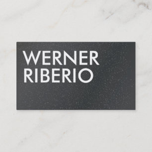 Tarjeta De Visita Minimalista y profesional