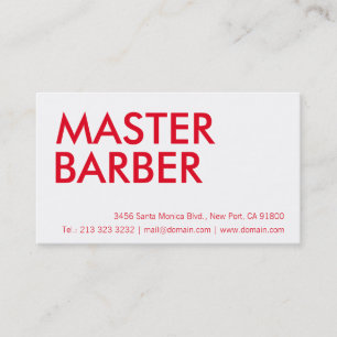 Tarjeta De Visita Minimalista y profesional