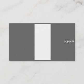 Tarjeta De Visita minimalistic BC
