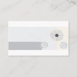 Tarjeta De Visita Mínimo abstracto PROFESIONAL moderno del consejo