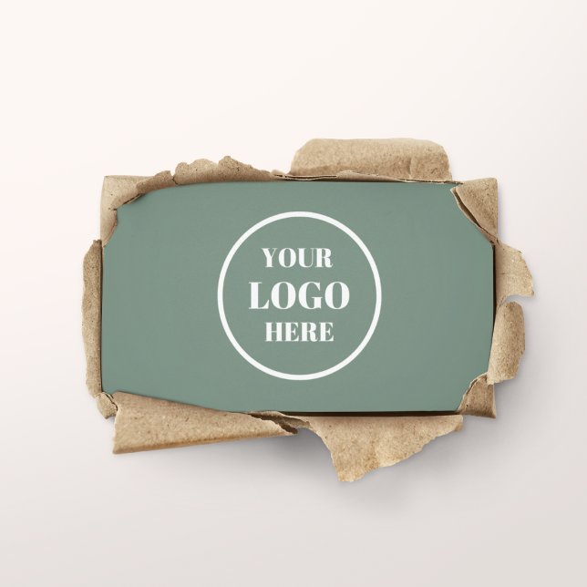 Tarjeta De Visita Mínimo logotipo de empresa Círculo profesional Ver (Subido por el creador)