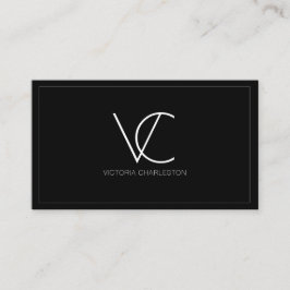 Tarjeta De Visita Mínimo moderno