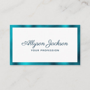 Tarjeta De Visita Mínimo moderno