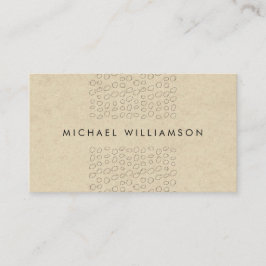 Tarjeta De Visita Mínimo y moderno diseño Círculos de escrúpulos II