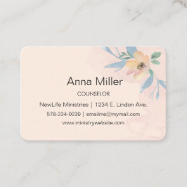 Tarjeta De Visita Ministerio de Asesoramiento a Rosas Costeros