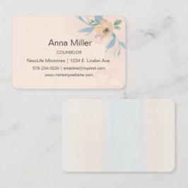 Tarjeta De Visita Ministerio de Asesoramiento a Rosas Costeros