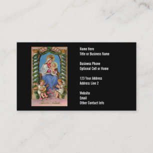 Tarjeta De Visita Ministro cristiano de Jesús el   del Virgen Marí