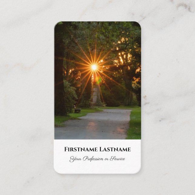 Tarjeta De Visita Ministro morticista sanador espiritual resplandor  (Anverso)