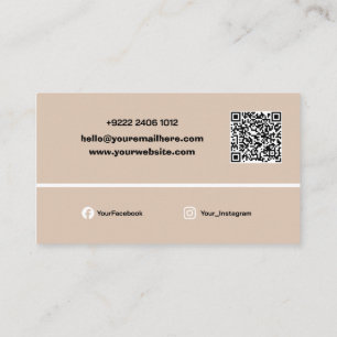 Tarjeta De Visita ¡Mira Elegante Y Profesional! Hermosa Boda Pla