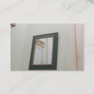 Tarjeta De Visita Mirror on the wall business card