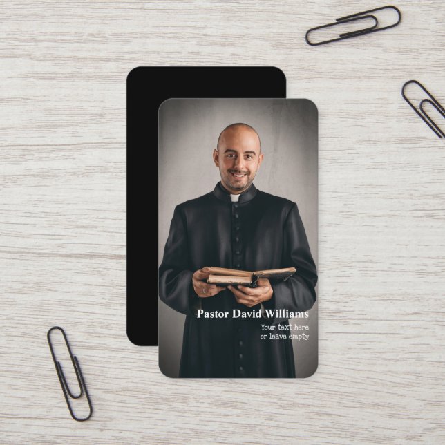 Tarjeta De Visita Misionero (Anverso/Reverso In Situ)