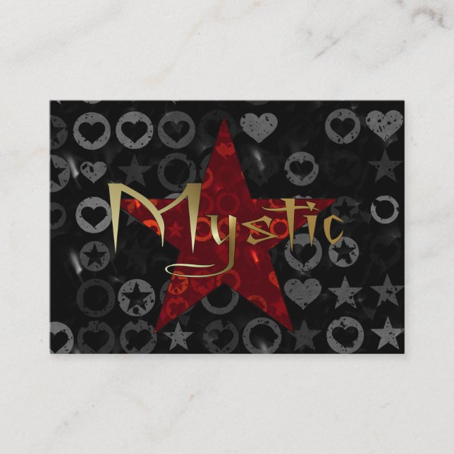 Tarjeta De Visita Místico (Anverso)